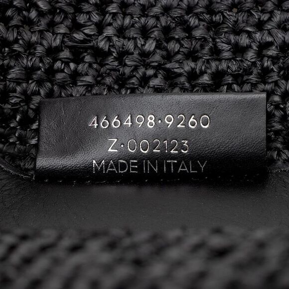 Balenciaga Raffia Striped Panier XS Tote - Picture 6 of 15